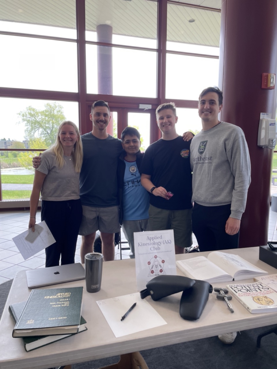 Picture of the applied kinesiology club